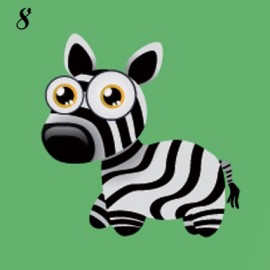 Buste Nascita Immagine Zebra