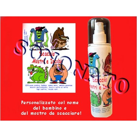 spray placebo scaccia mostri per il tuo bambino