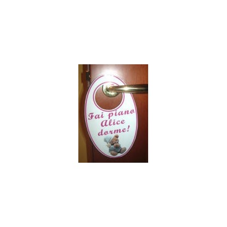 segnaporta  personalizzato