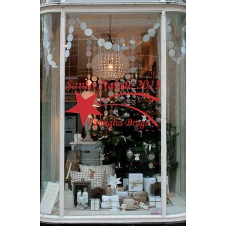 Stella Cometa grande adesivo