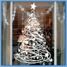 Adesivo Albero Natale decò disegno 1