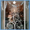 Adesivo Albero Natale decò disegno 6