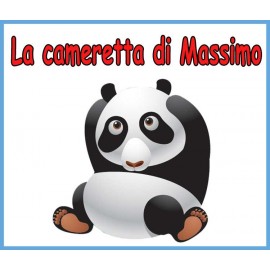 cartello adesiva per la cameretta