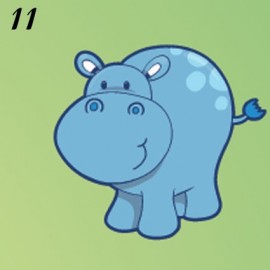 Lucina notturna immagine Ippopotamo