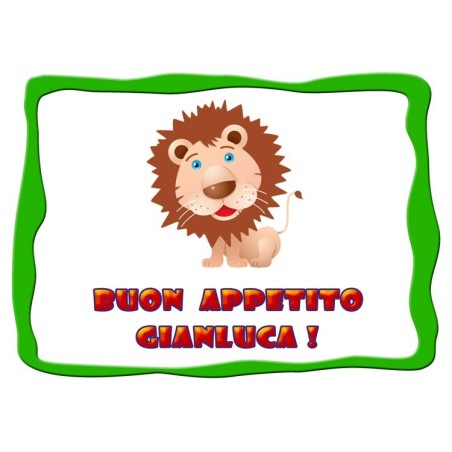 Baby tovaglietta personalizzata