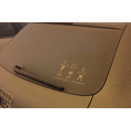 Crea i tuoi Adesivi Famiglia Bimbo Grande