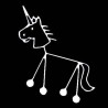 Famiglia Adesiva Unicorno
