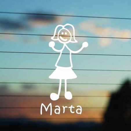 Adesivo Famiglia Mamma