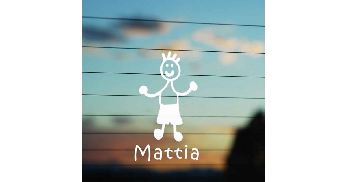 Adesivo Famiglia Bimbo Grande