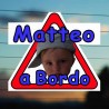 Adesivi bimbo a bordo con foto