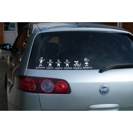 Componi il tuo Adesivo Famiglia Nonna Componi il tuo Adesivo Famiglia Nonna