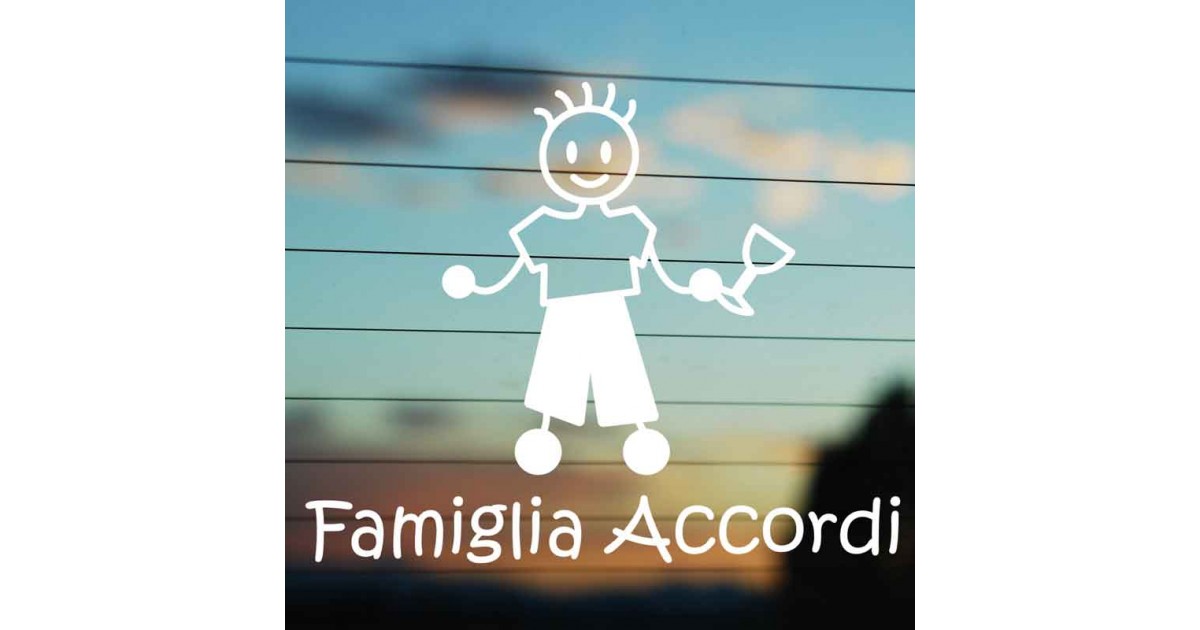 Adesivi Raccolta Differenziata Uomo Vetro