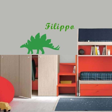 Adesivo Murale Stegosauro