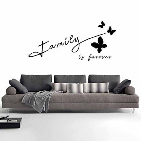 Adesivi Murali Family forever