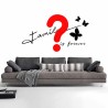 Adesivi Murali frase come vuoi tu