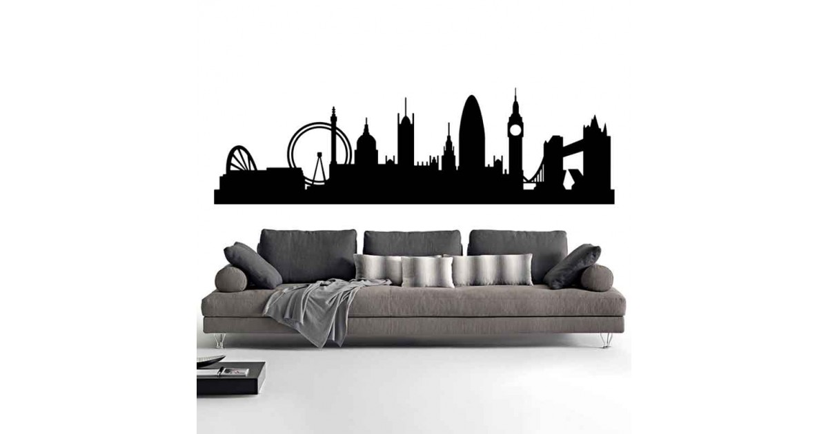 Adesivi Murali Skyline Londra piccolo