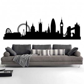 Adesivi Murali Skyline Londra piccolo