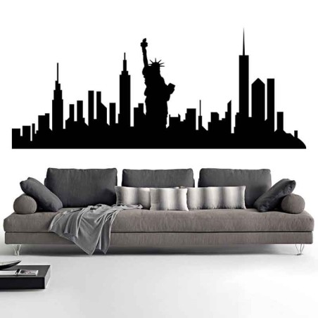 Adesivi Murali Skyline New York piccolo