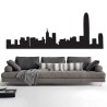 Adesivi Murali Skyline Hong Kong piccolo