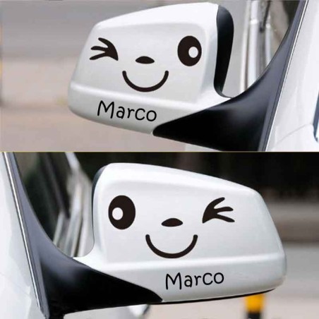 Adesivo Occhiolino specchietto