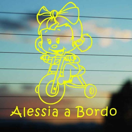 Adesivo Bimba Triciclo