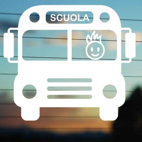 Adesivo Famiglia Papà Autista