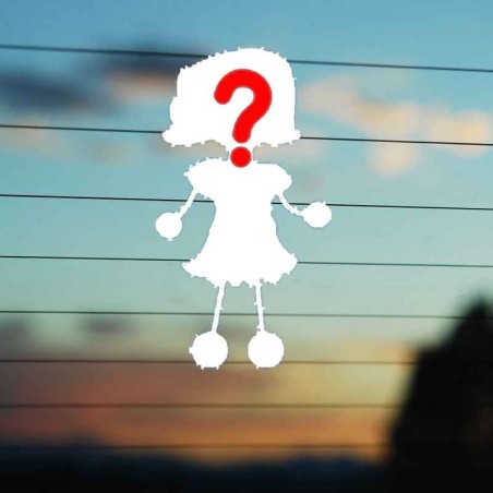 Adesivo Famiglia Mamma come vuoi tu