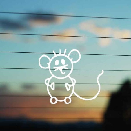 Adesivo Famiglia Topolino