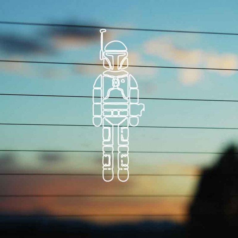 Adesivo Bobafett Adesivo Bobafett