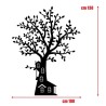 Adesivo Murale Casa Albero Grande