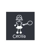 Adesivi Famiglia Bimba Media