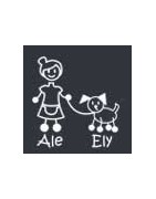 Adesivi Famiglia Nonna