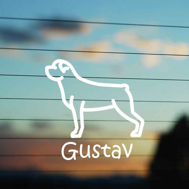 Adesivo Rottweiler